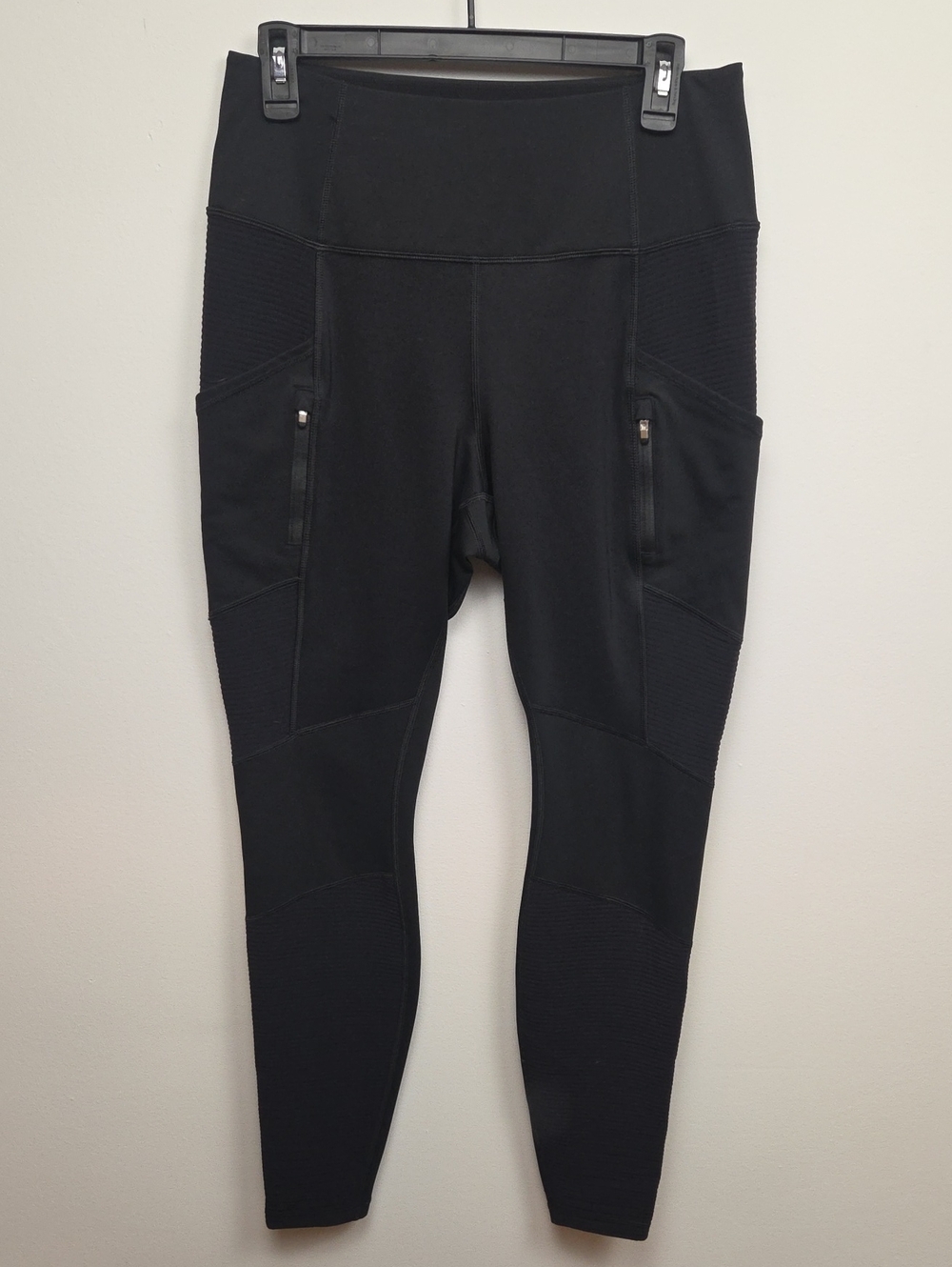 Athleta High Traverse Running Tights Women's Black Workout Leggings Yoga Medium